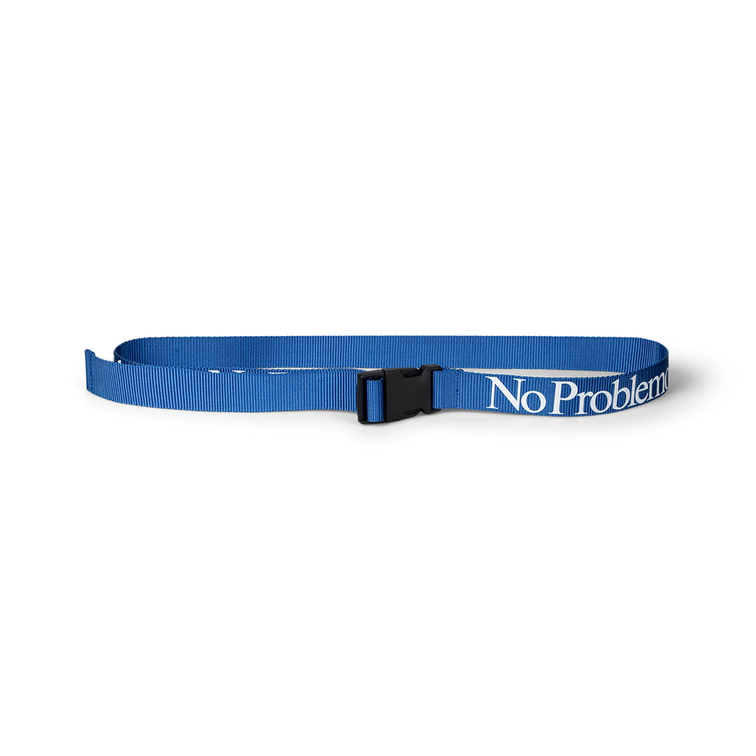 No Problemo Webbing Belt - Blue