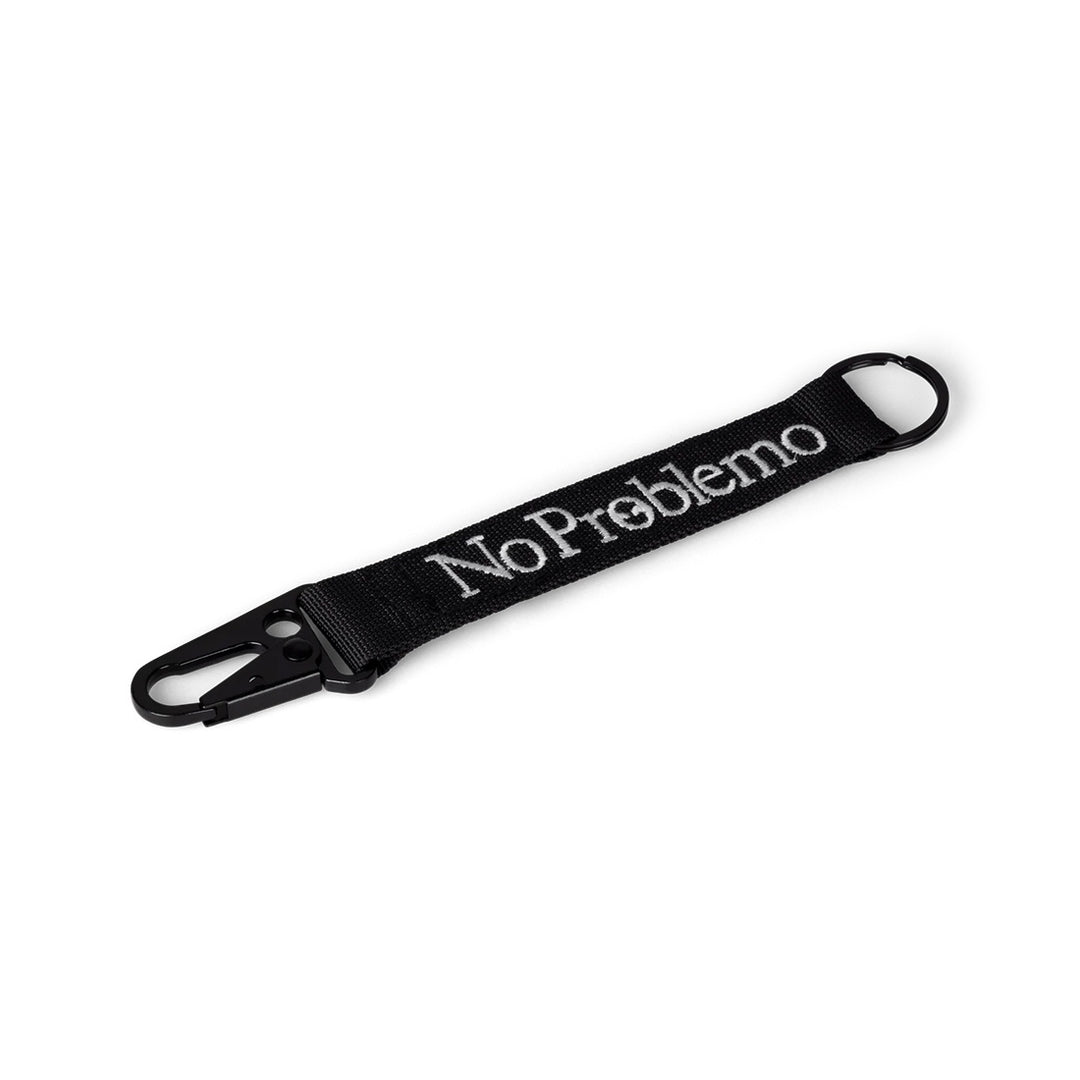 Mini Problemo Carabiner Keychain - Black