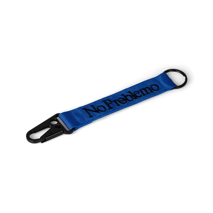 Mini Problemo Carabiner Keychain - Blue