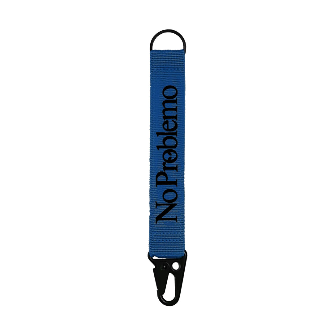 Mini Problemo Carabiner Keychain - Blue