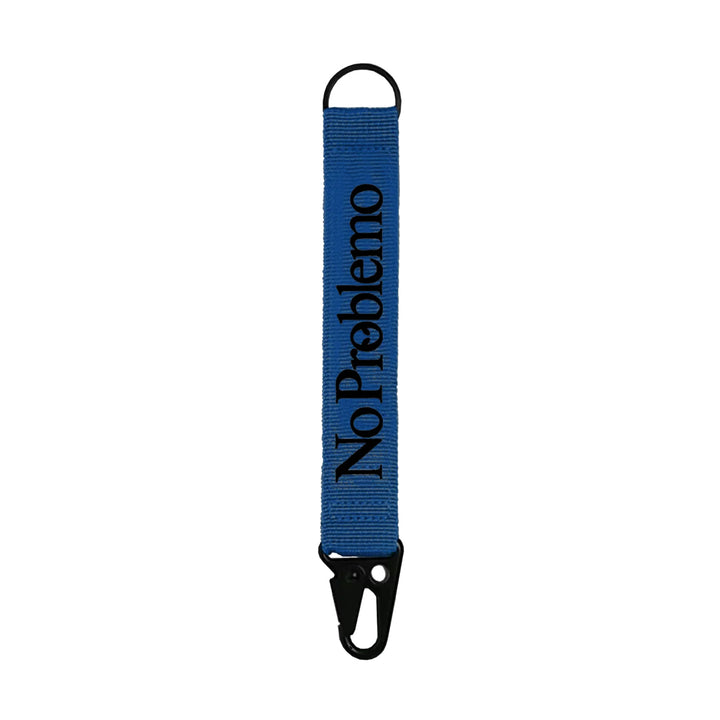 Mini Problemo Carabiner Keychain - Blue