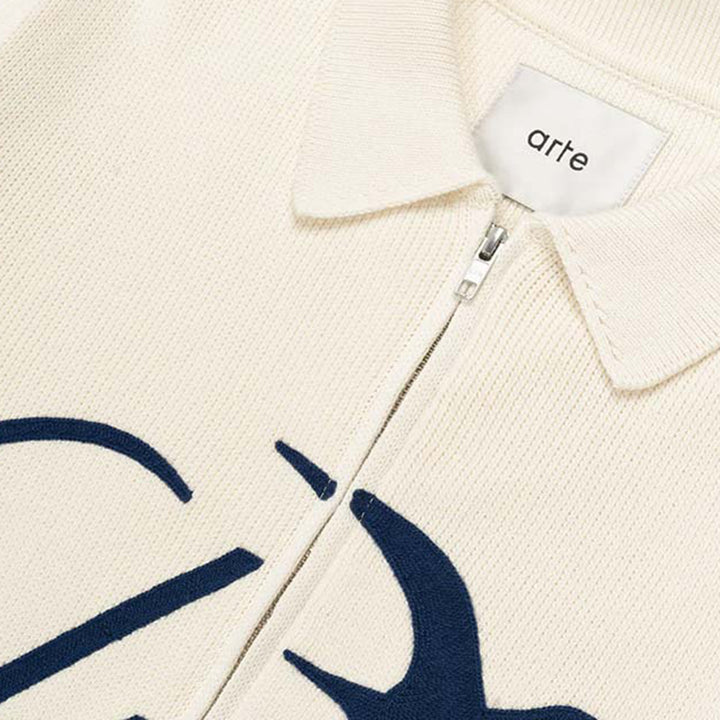 Bird Logo Knit - Cream