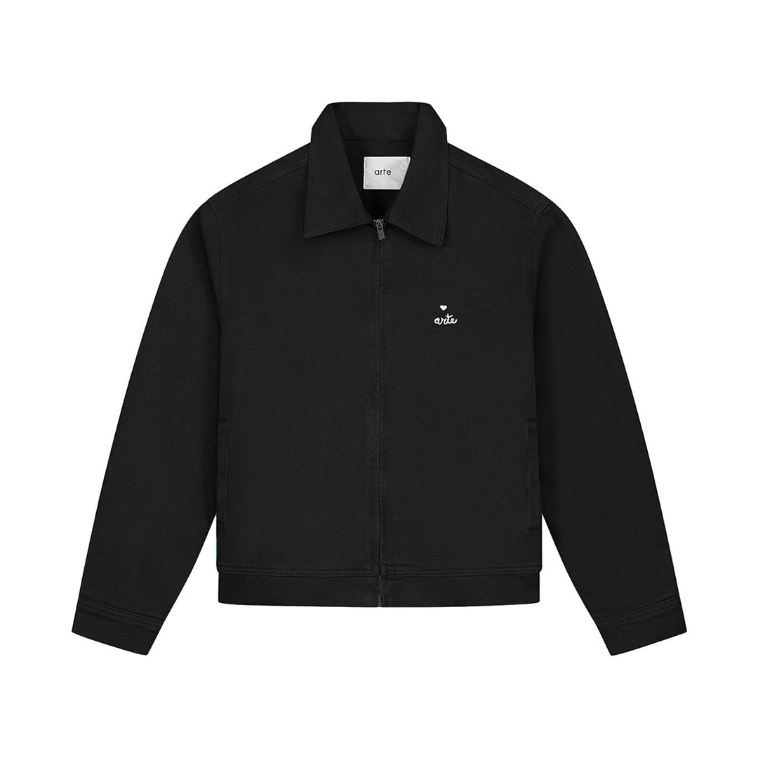 Heart Logo Jacket - Black