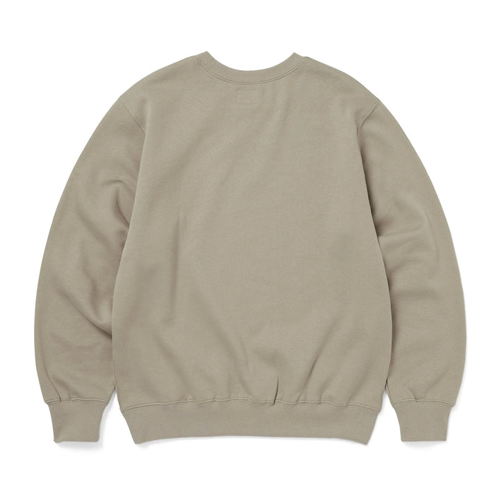 Arch-Logo Crewneck - Deep Beige