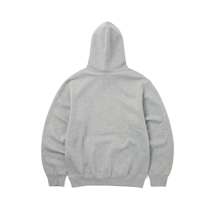 Arch-Logo Hoodie - Heather Grey