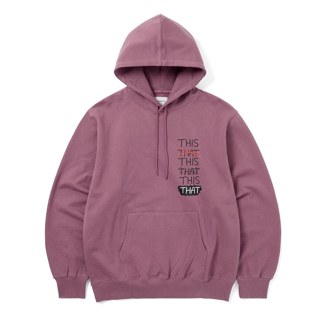 Thisthat Skate Hoodie - Fuchsia