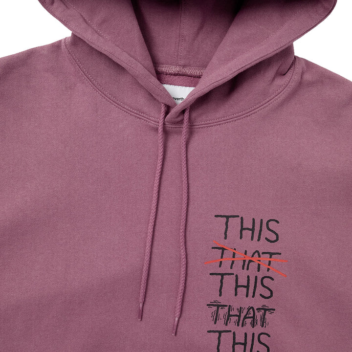 Thisthat Skate Hoodie - Fuchsia
