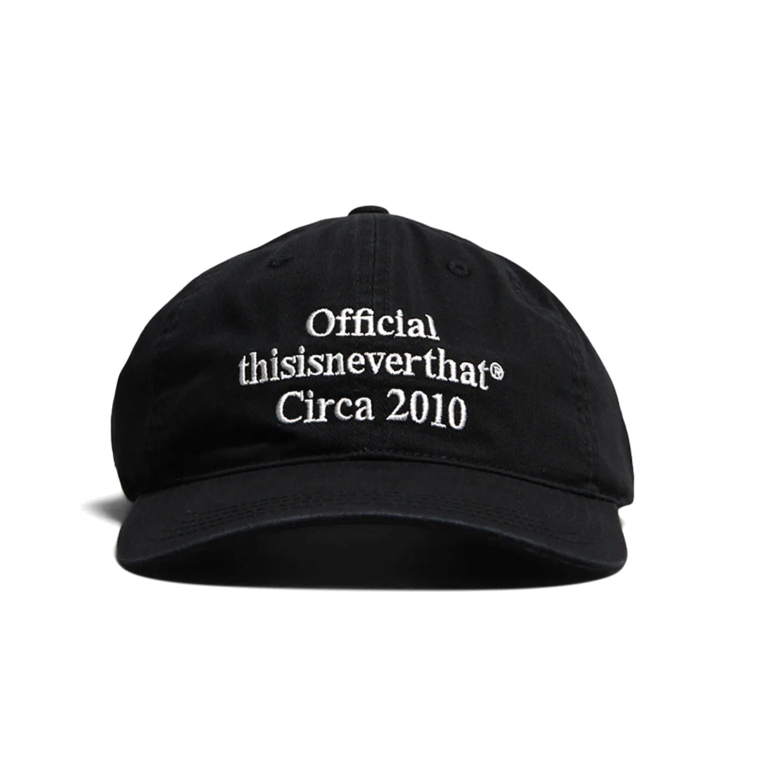帽子 thisisneverthat Times Cap Black thisisneverthat Men's Times Cap in Black thisisneverthat