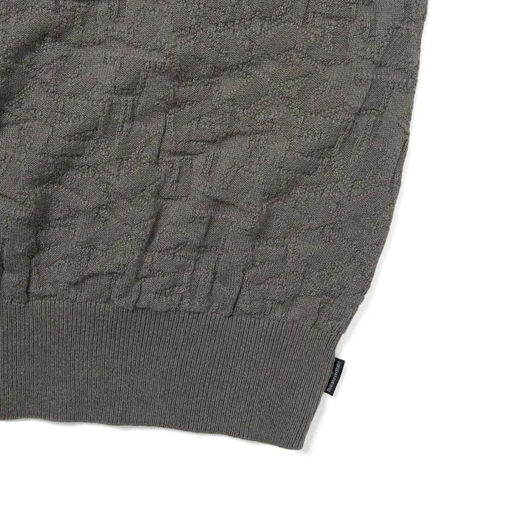 Stacked Tnt S/S Knit Polo - Grey