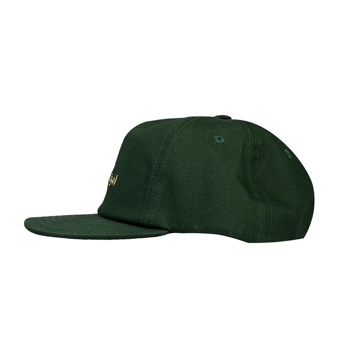 Thicc Logo Low Profile Snapback - Forest Green