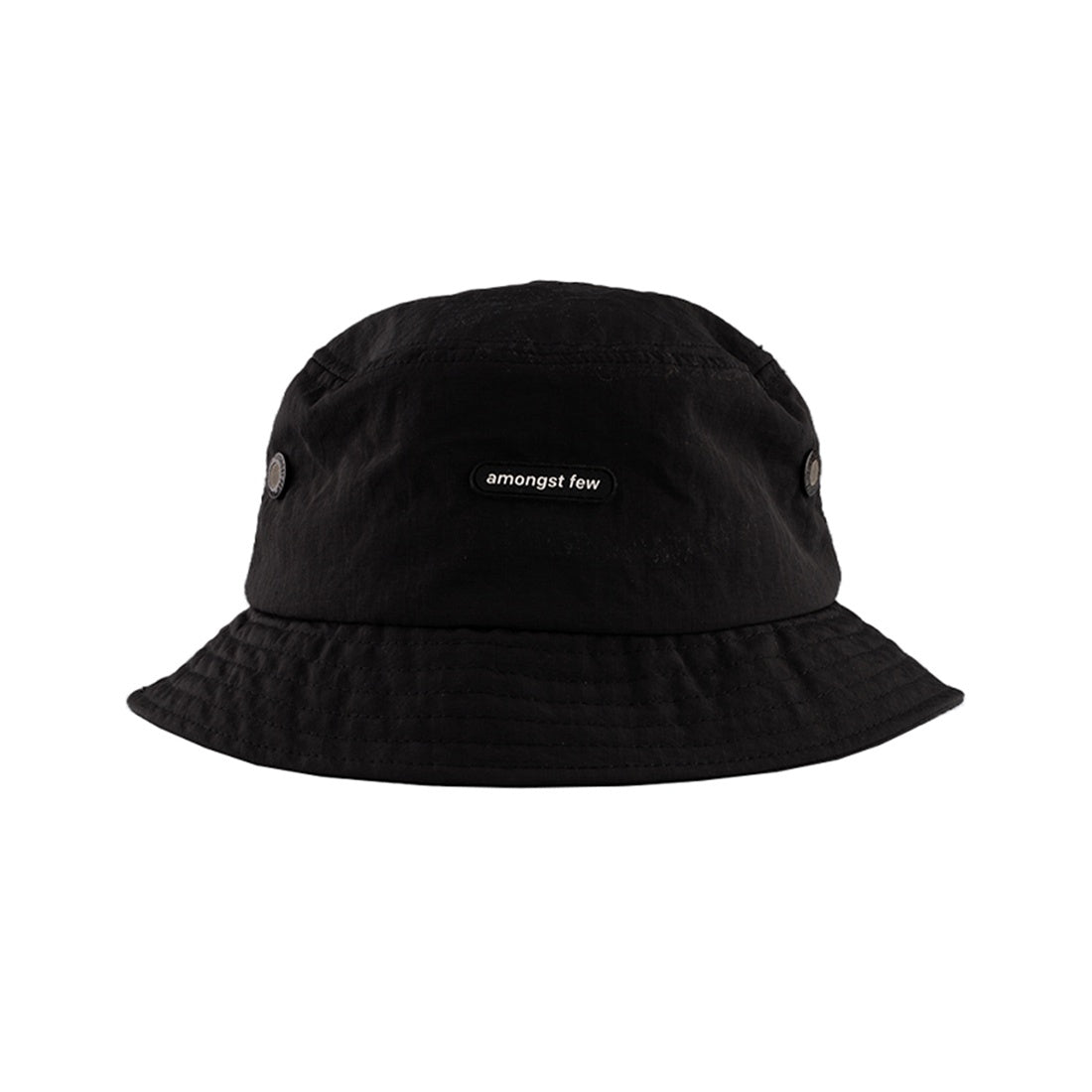 Patch Logo Bucket Hat (Black)
