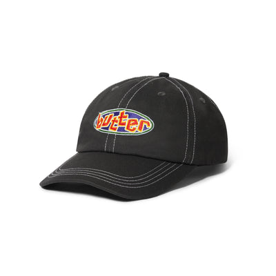 Scattered 6 Panel Cap Charcoal