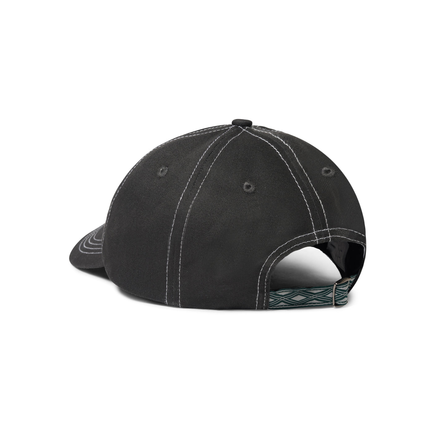 Scattered 6 Panel Cap Charcoal