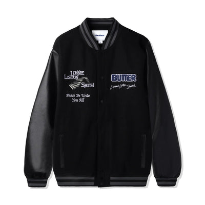 Lonnie Varsity Jacket Black