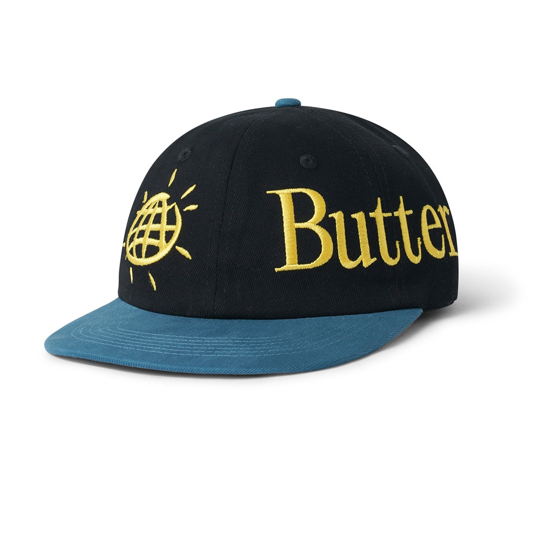 Discovery 6 Panel Cap blk darkteal