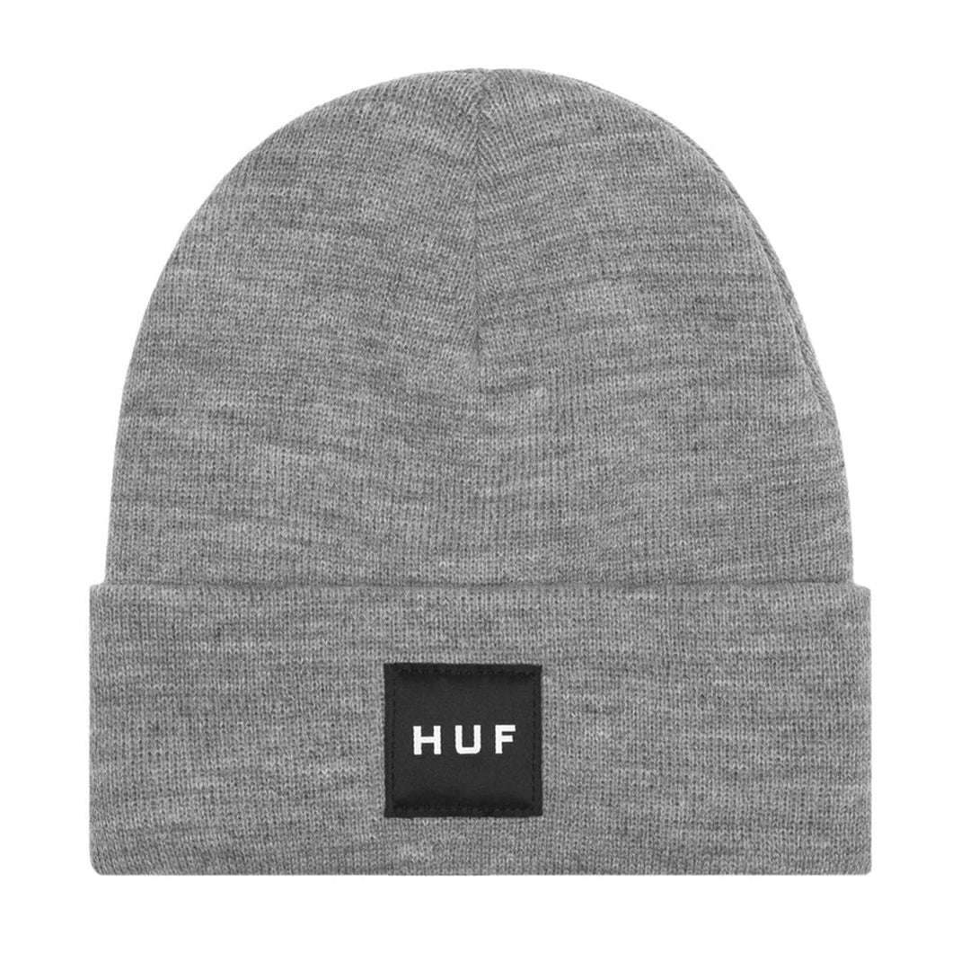 Essentials Box Logo Beanie grey