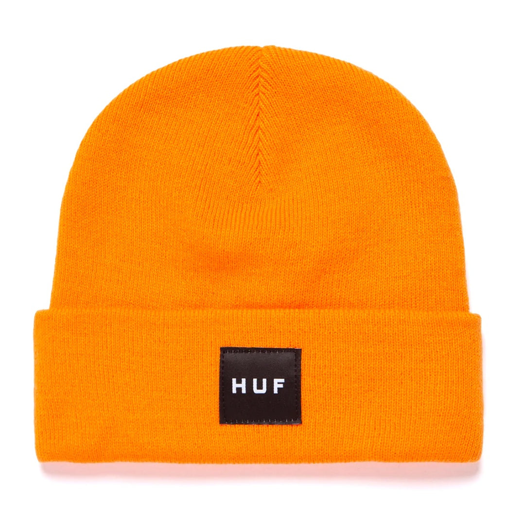 Essentials Box Logo Beanie orange