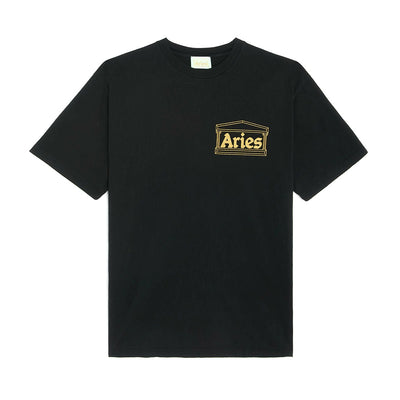 Temple SS Tee Blk Gold