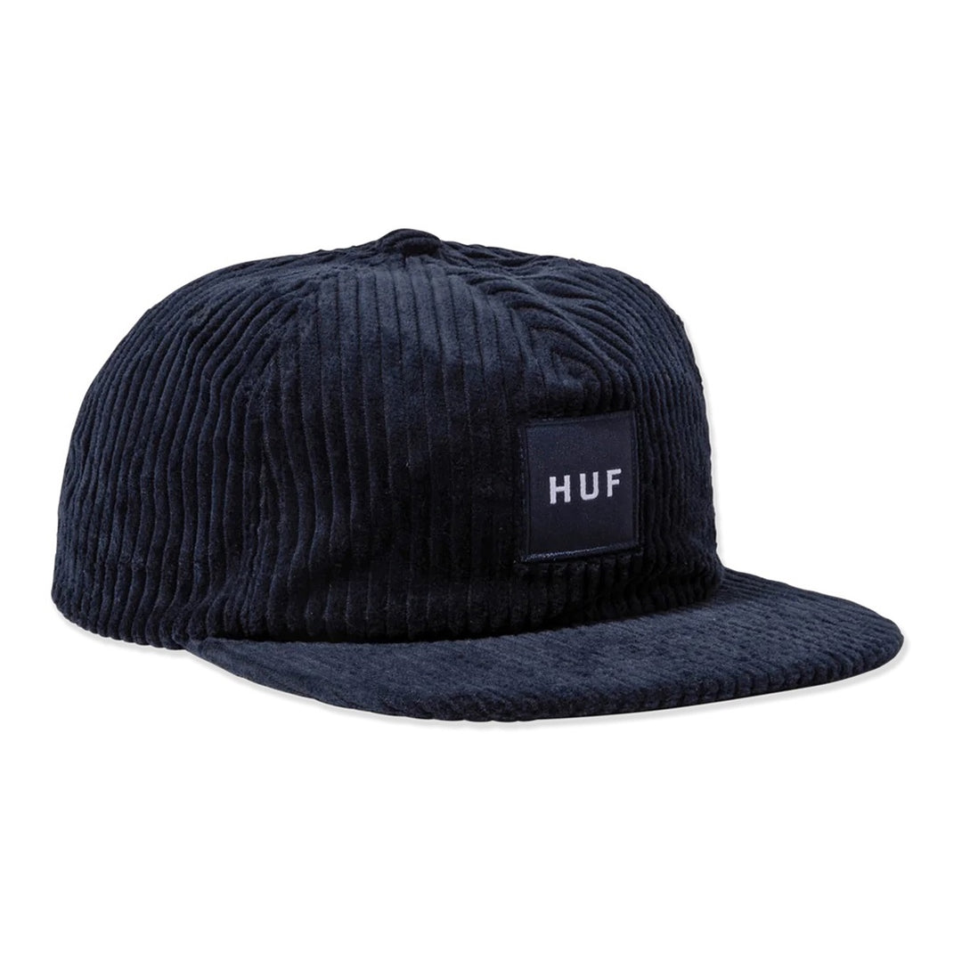 Box logo Cord 5 Panel Hat