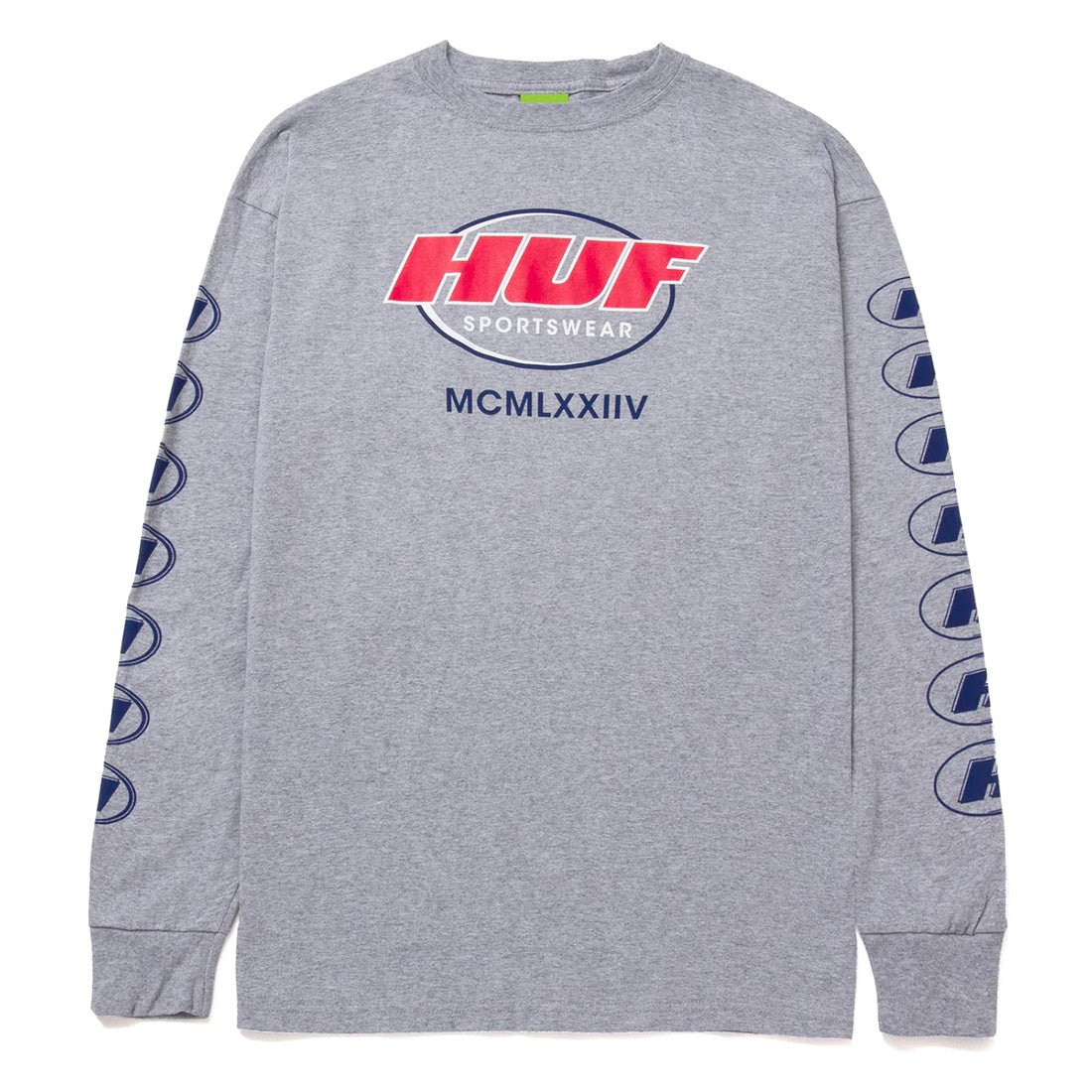 Warm Up L/S Tee Athletic Grey