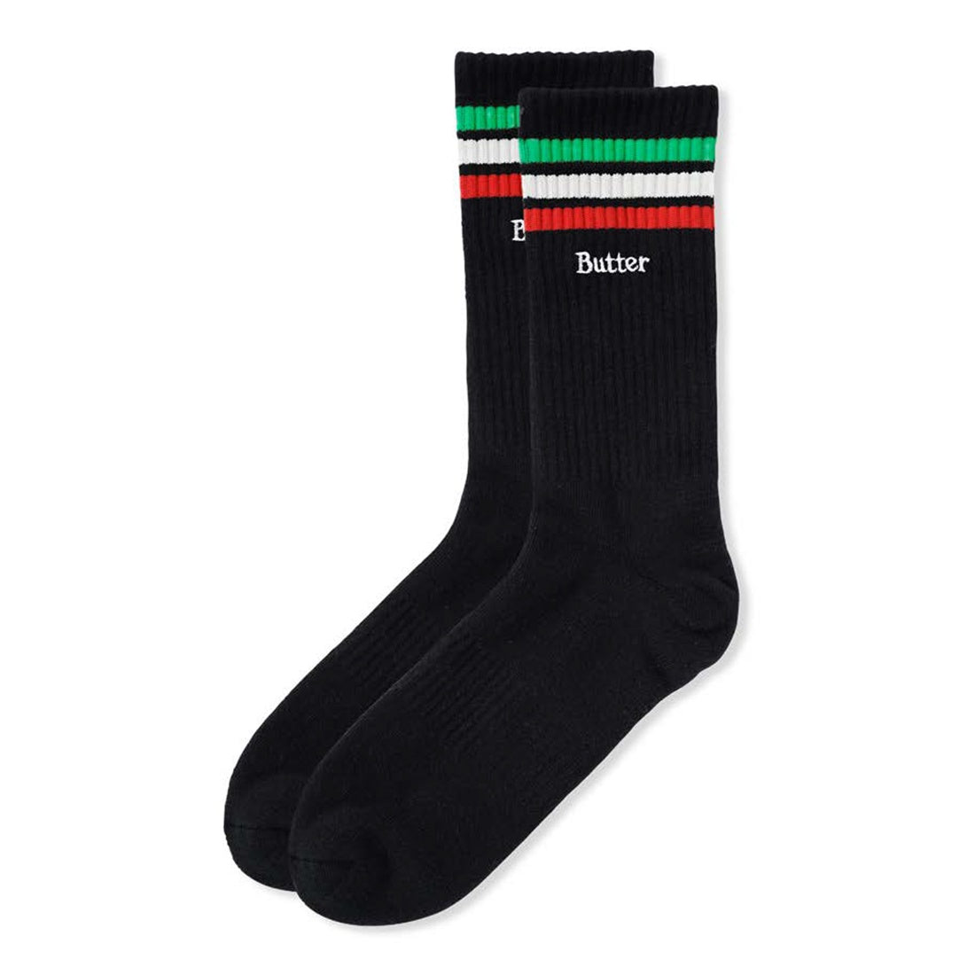 Stripe Socks Black